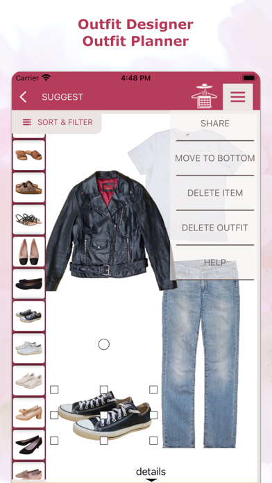 UByDesign Digital Wardrobe Screenshot
