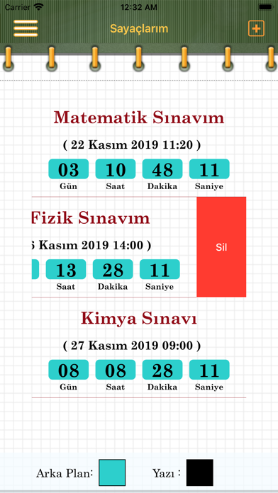 Okul Tatil Sayacı - Geri Sayım Screenshot