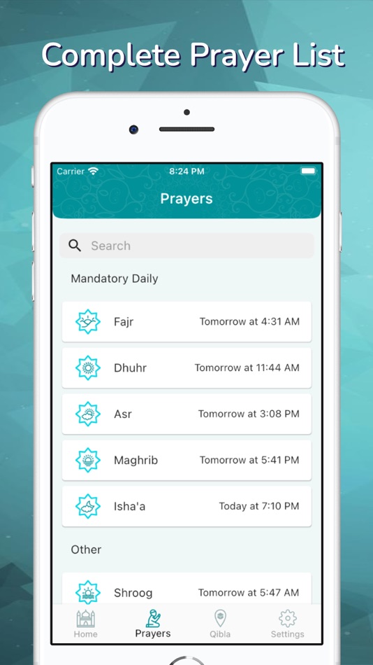 #2. Sajdah - Prayer Guide & Times (iOS) 由: Thakaa Technologies