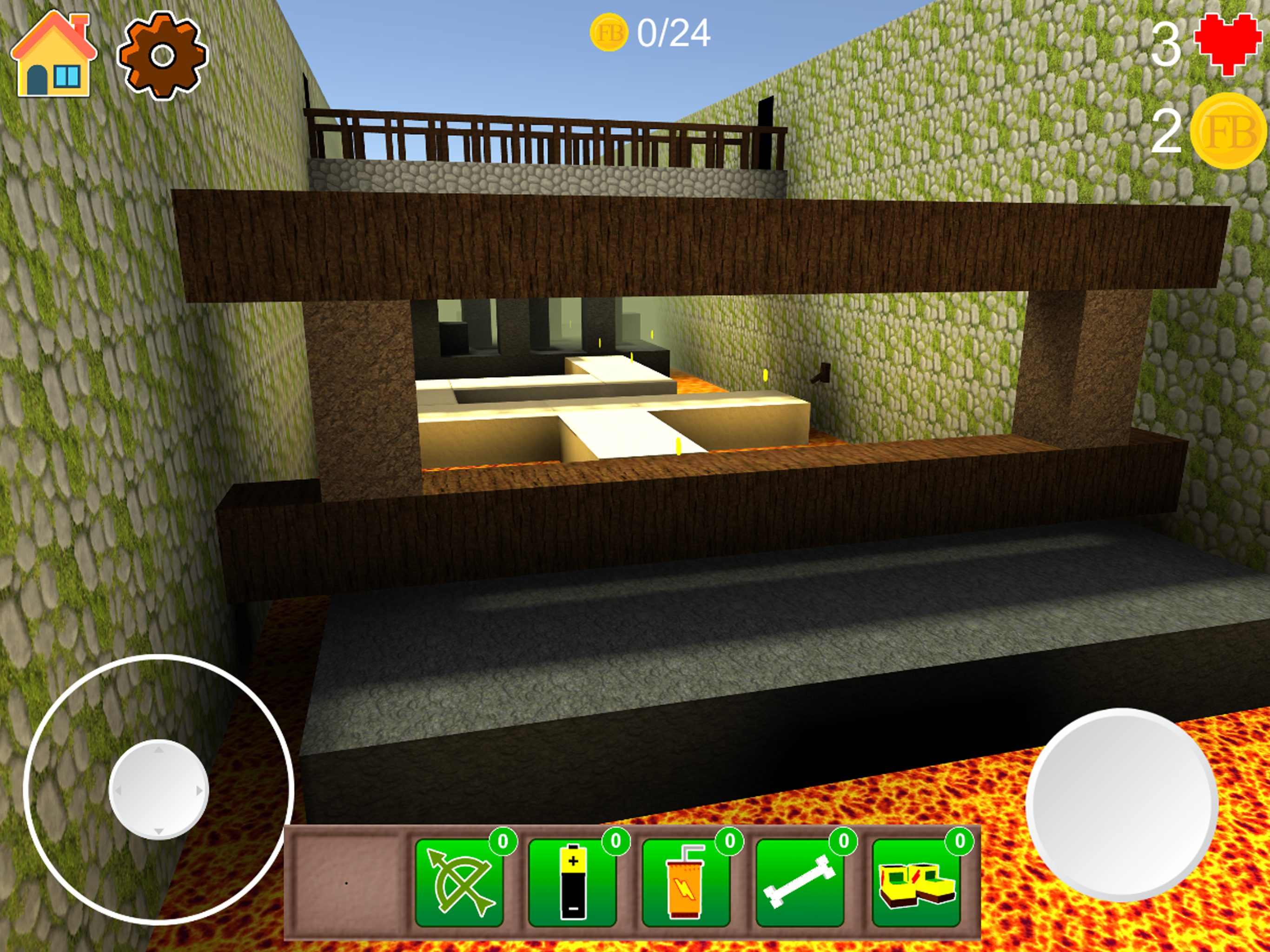 Find The Button Craft Game