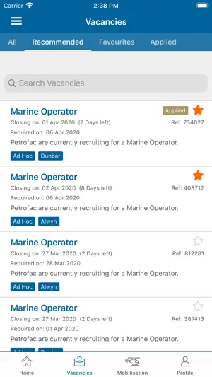 PetrofacGo screenshot 4
