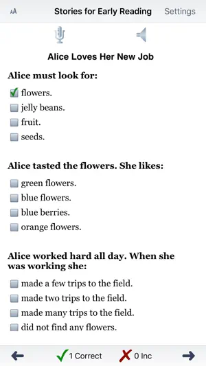 Reading for Details: III screenshot 2