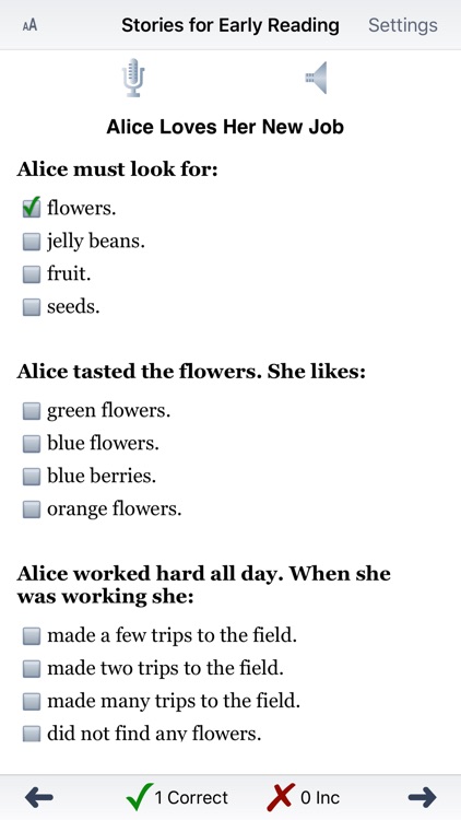 Reading for Details: III