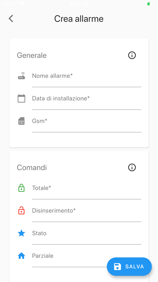 #2. Sicura8 (iOS) Podle: SICURA 8 SRLS