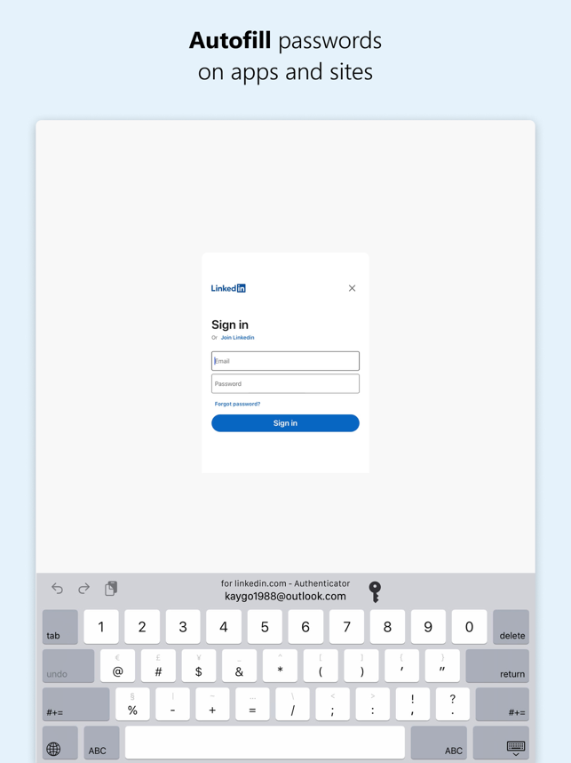 ‎Microsoft Authenticator Screenshot