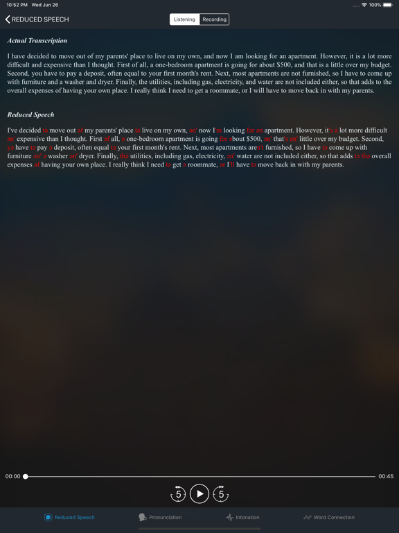 Screenshot #5 pour Accent Training