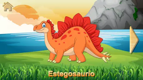 Dinosaurios puzzle juego niños