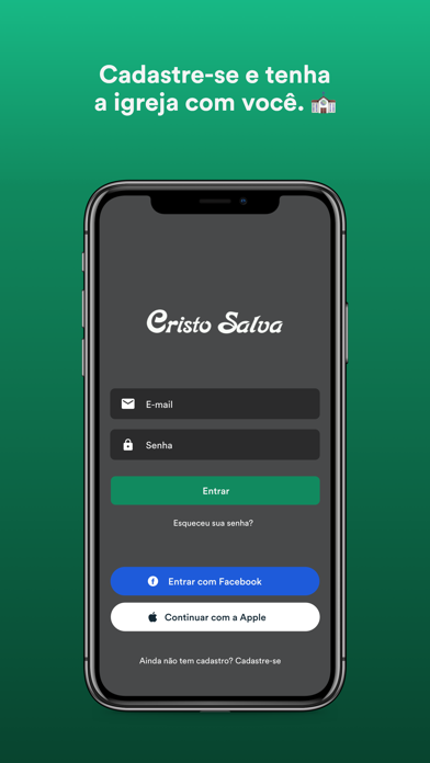IGREJA CRISTO SALVA Screenshot