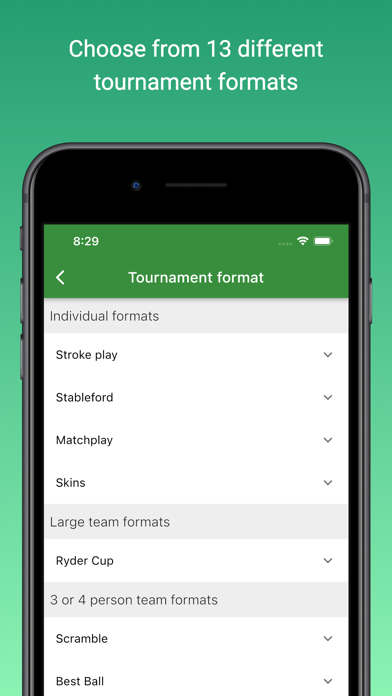 Squabbit - Golf Tournament App Screenshot