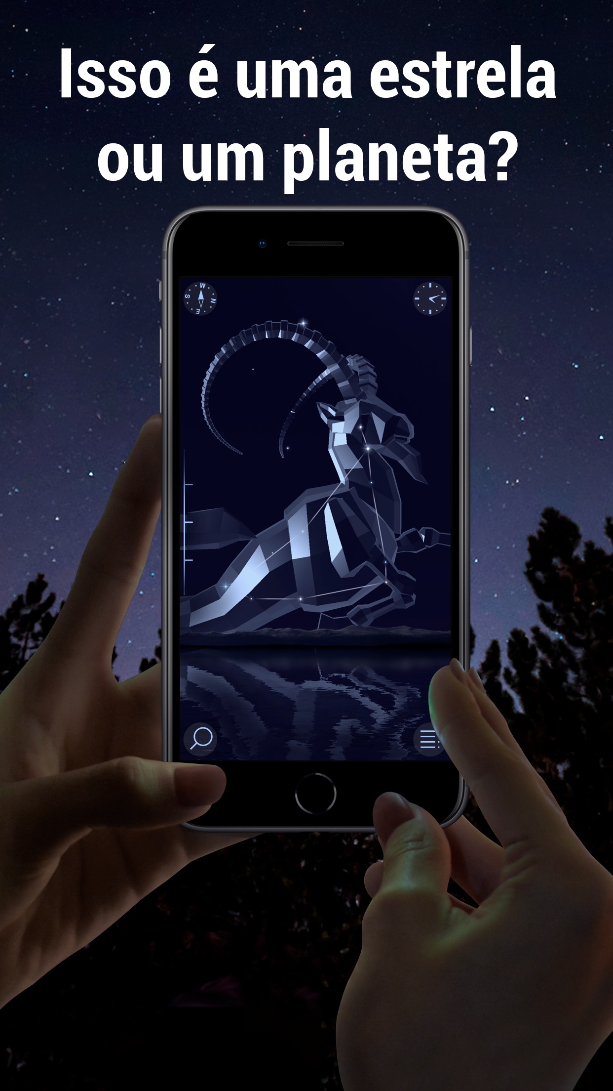 Screenshot do app Star Walk 2 - Céu Estrelado