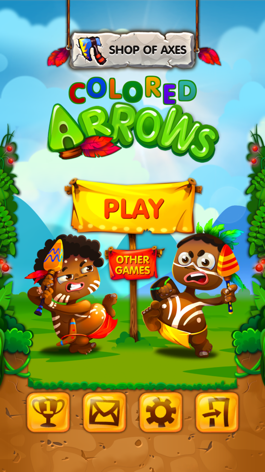 #1. Arrows: Colored game (iOS) 由: DablPoint