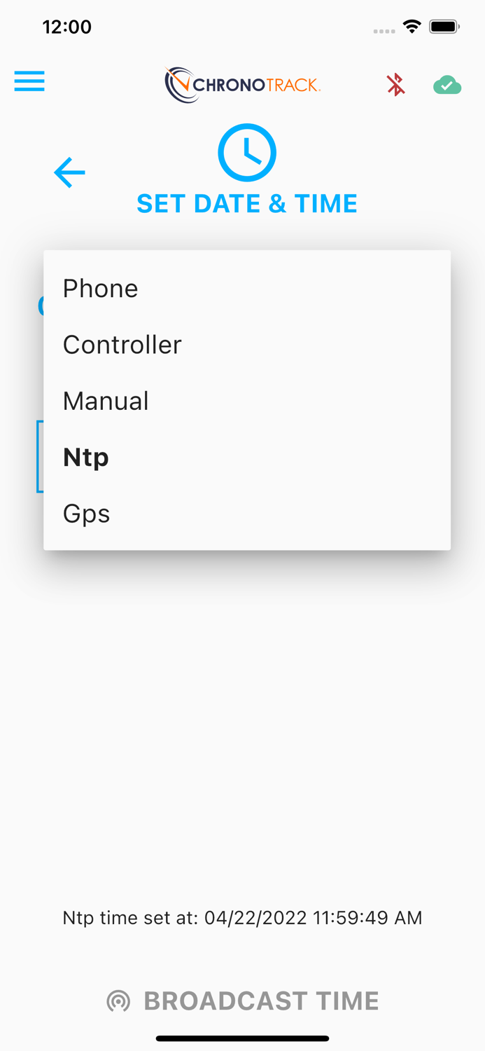 ChronoTrack MobileTrack