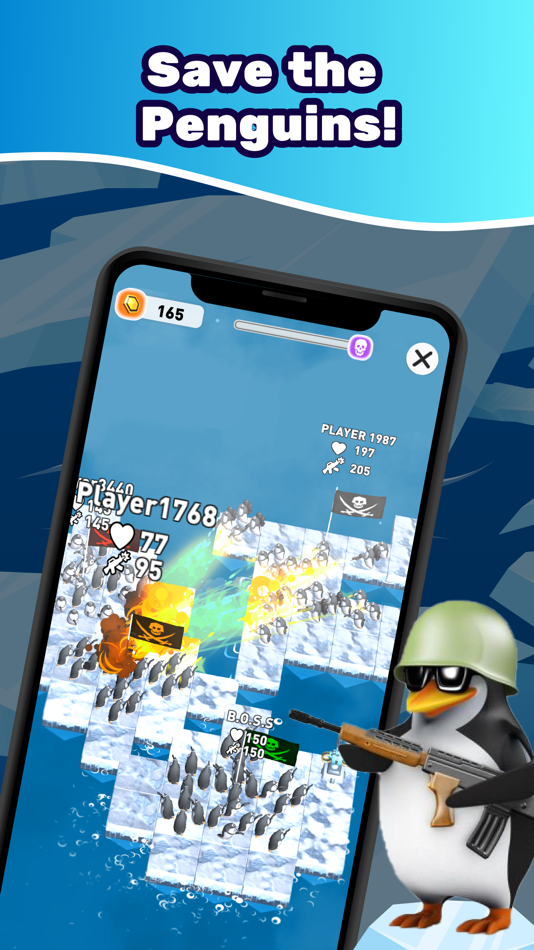 Penguin Raft War Survival Idle - 1.9.2 - (iOS)