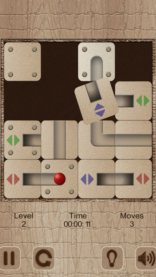 #3. Roll the labyrinth tunnel ball (iOS) 由: Ruslan Goncharenko