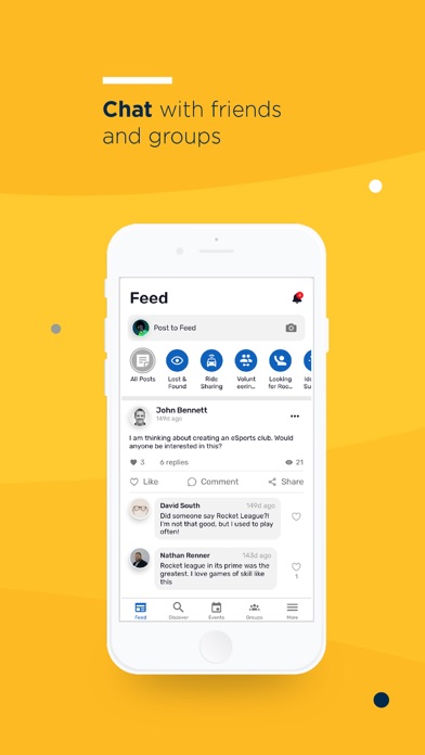 Michigan Ross CampusGroups Screenshot