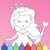 Princess Coloring Kid Toddler - Raymond GUITTONNEAU