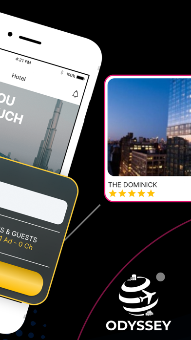 Odyssey Travel App Screenshot