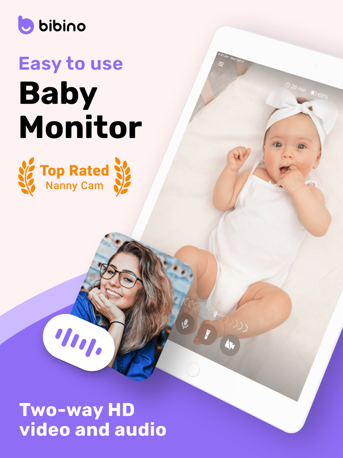 Bibino Baby Monitor Nanny Cam