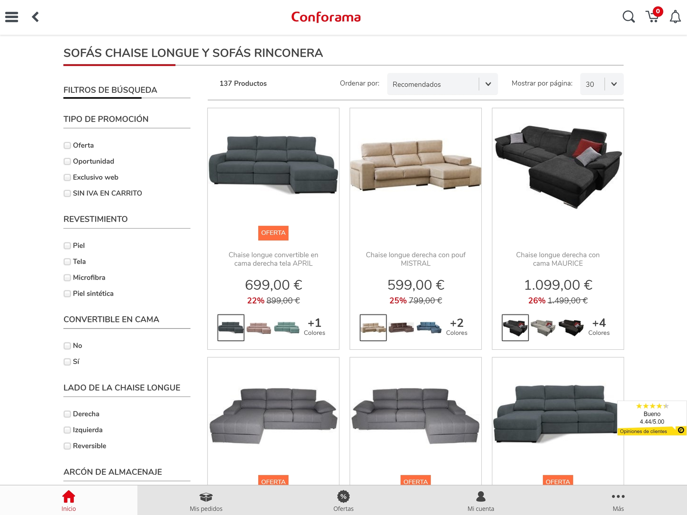 Conforama - Tu tienda online