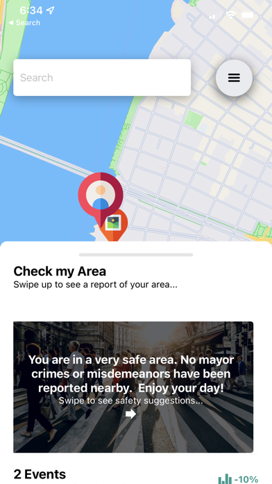 Aware: Find My Friends & Crime Screenshot