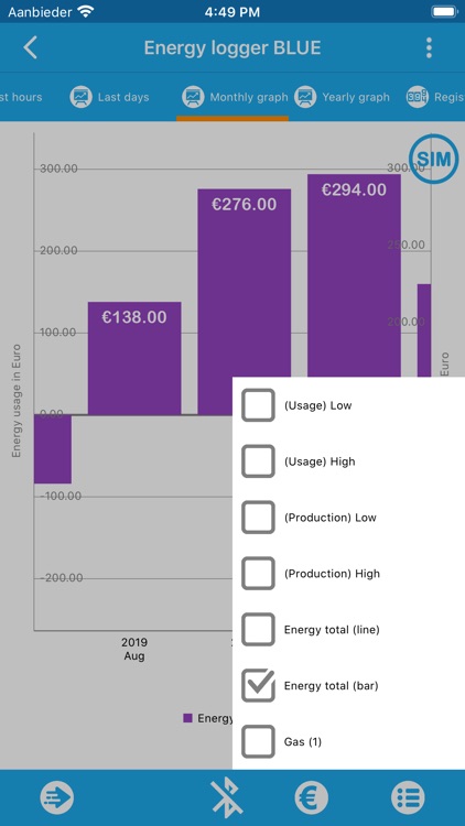Energy logger BLUE screenshot-5