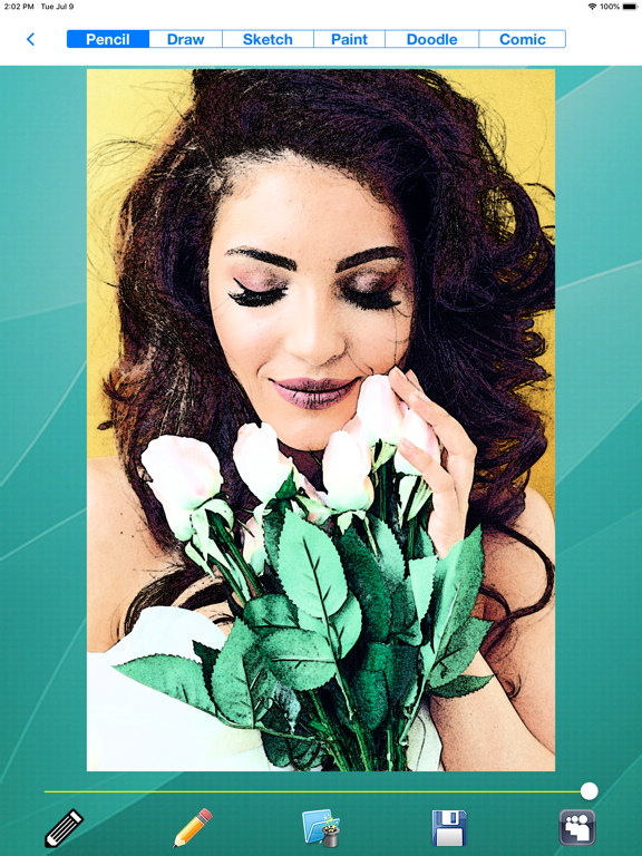 Pencil Sketch - Image Editor iPad screenshot 5 - Photo & Video app