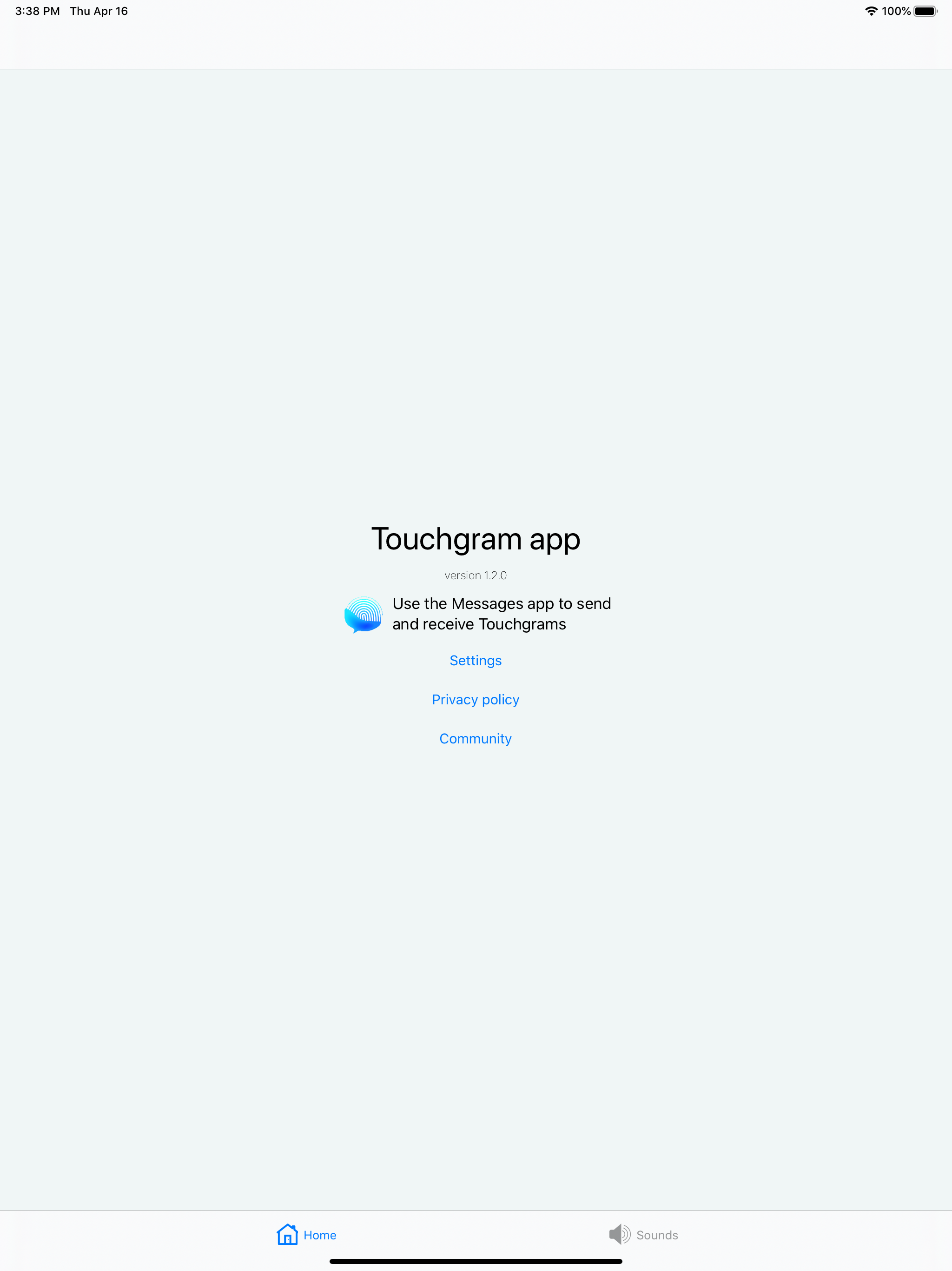 Touchgram for iMessage