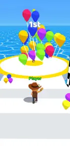 Balloon Race 3D! screenshot #3 for iPhone