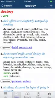 oxford thesaurus of english 2 iphone screenshot 4