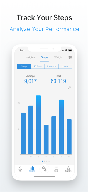 ‎Pacer Pedometer & Step Tracker Screenshot