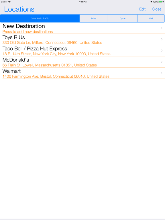 Back Seat Navigator iPad screenshot 5 - Navigation app