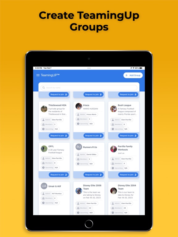 PANDA Stronger iPad screenshot 8 - Sports app
