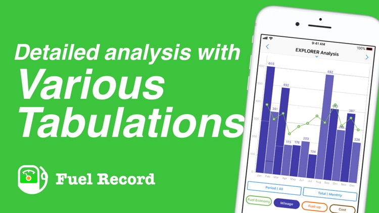 Fuel Record: Mileage Log App screenshot-3