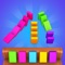 Dive into the vibrant world of "Domino Sort" - a hyper-casual puzzle game where every move counts