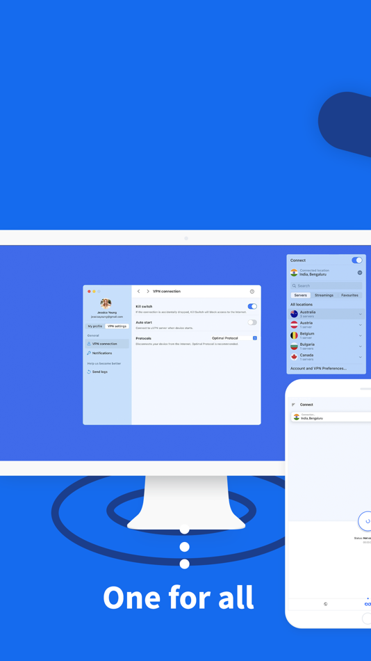 #5. uVPN: Super Fast Secure VPN (iOS) 由: Brocode Limited