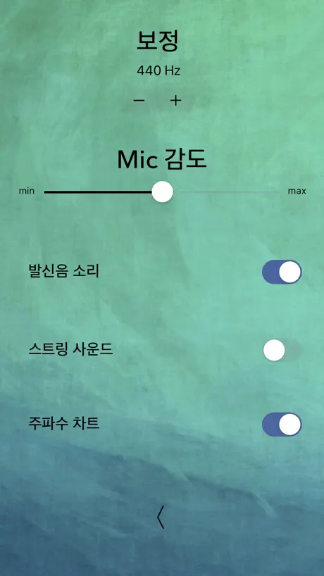 만돌린 튜너와 코드
