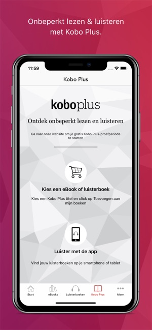 Kobo Books in de App Store