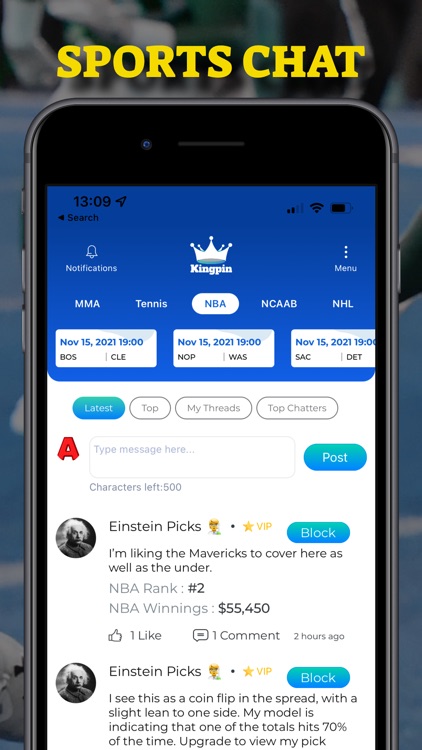 Sports Betting Picks - KingPin screenshot-4