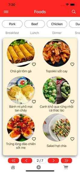 Game screenshot Daily Food Recipes apk
