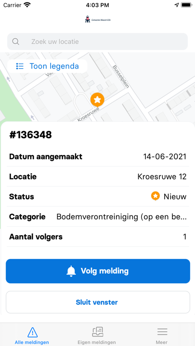 MijnGemeente App Screenshot