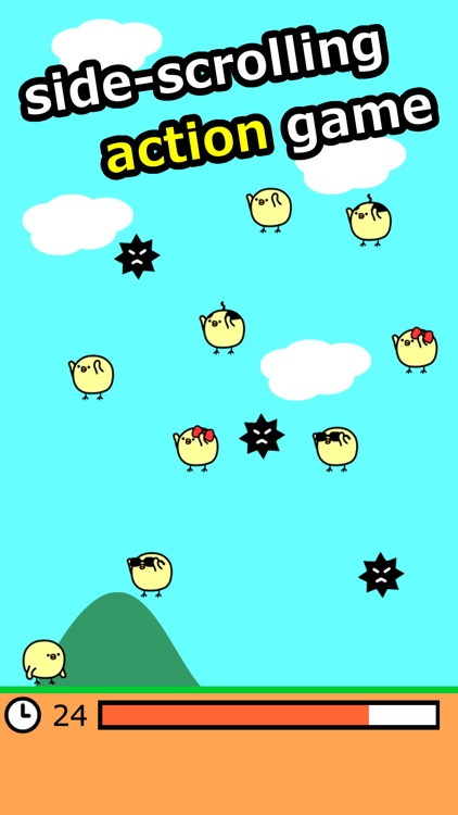 Feed Chicks! - weird cute game screenshot-3