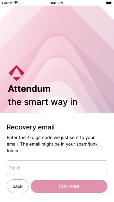 Attendum Screenshot
