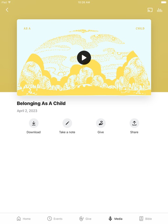 Lakeside Church Worthington iPad screenshot 3 - Lifestyle app