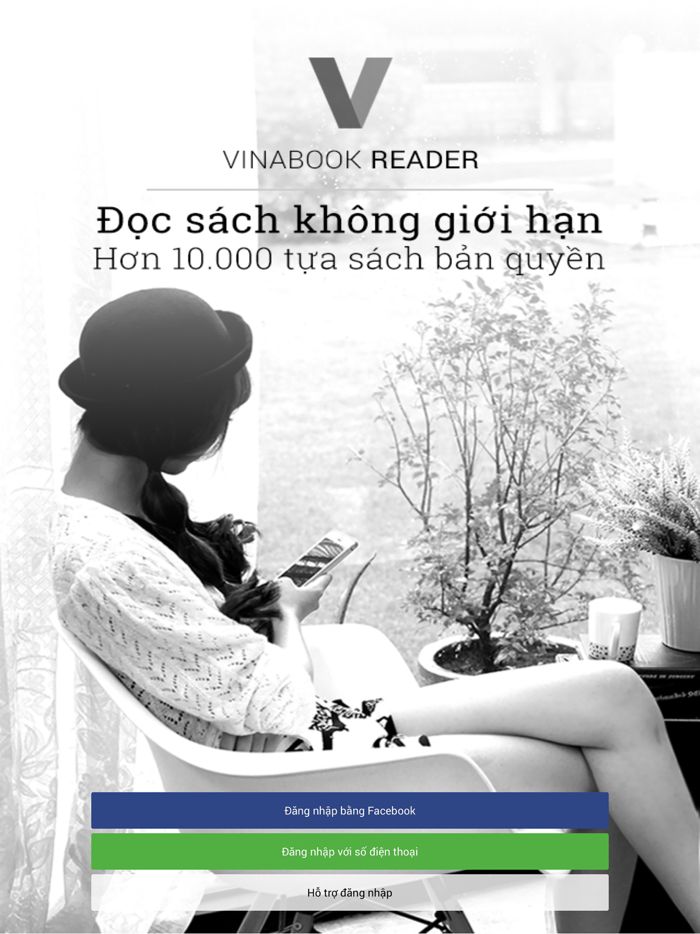 Vinabook Reader - 10.000 ebook