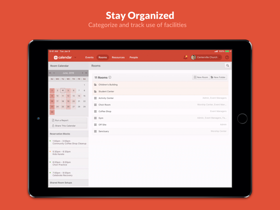Screenshot #4 for Planning Center Calendar