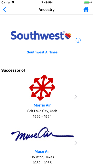 U.S. Airlines, Past & Presentのおすすめ画像2