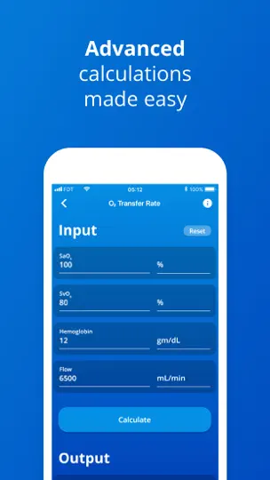 Critical Care – Perfusion Calc iPhone Ekran Görüntüsü 2