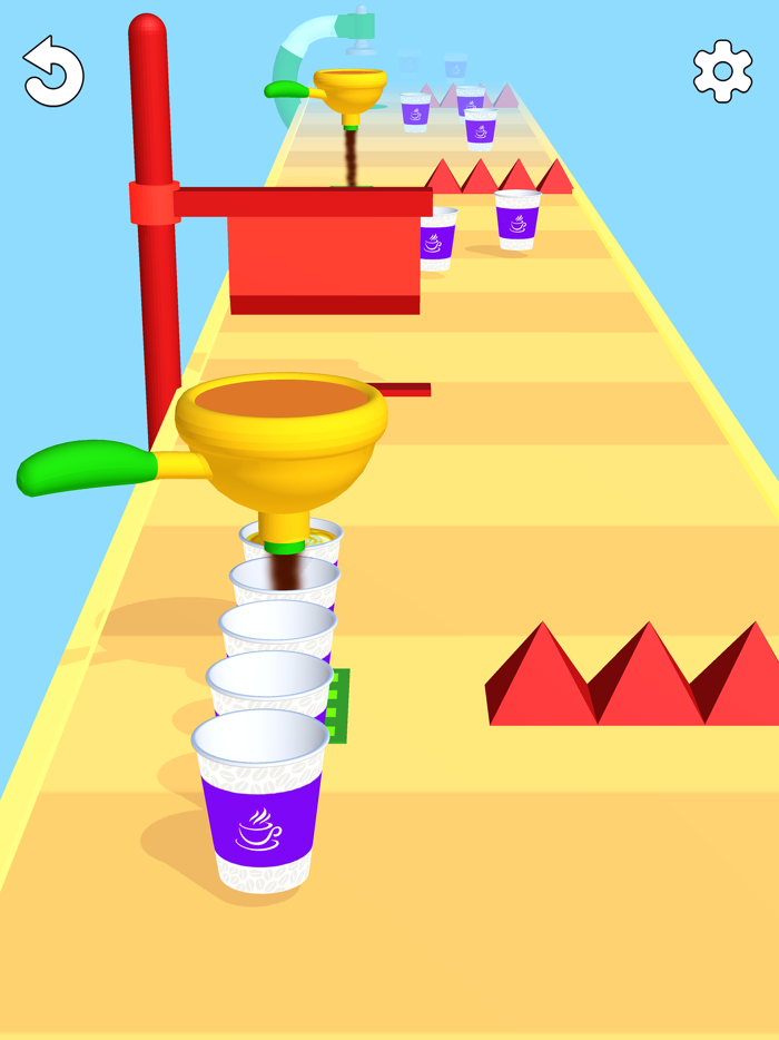 Coffee Stacking Game