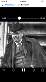 G.K. Chesterton Audio Library screenshot