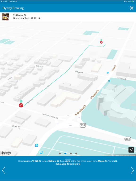 Explore North Little Rock! iPad screenshot 9 - Travel app